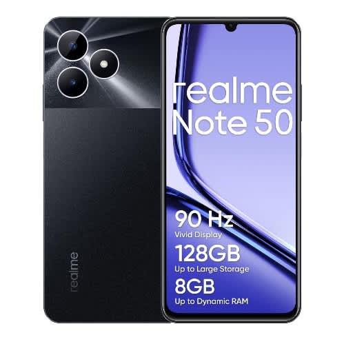 Note 50 Smartphone 4+128GB - 90hz Display - Up To 8GB Dynamic Ram + 128GB ROM - 13mp