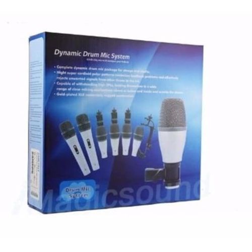 5 Set Dynamic Drum Mic System