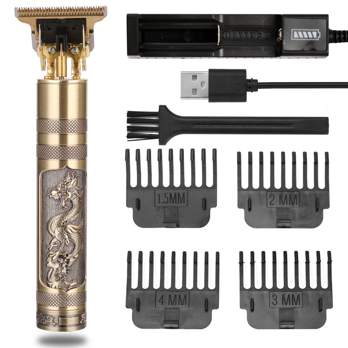 Hair Cutter Professional Hair Trimmer Men Rechargeable