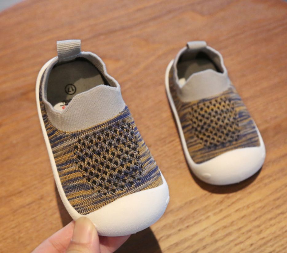 Infant Toddler Girls Boys Casual Mesh Soft Bottom Non-slip Kid Baby First Walkers Shoes