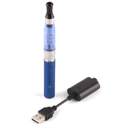 EGo - Rechargeable Electronic Cigarette With Free E-Liquid - Blue