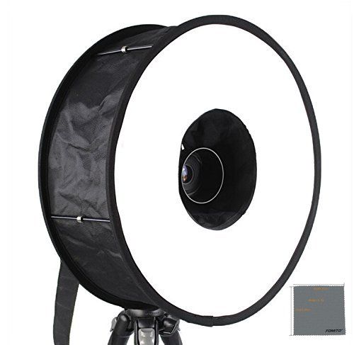 18"/45cm Round Collapsible Macro Flash Diffuser Softbox