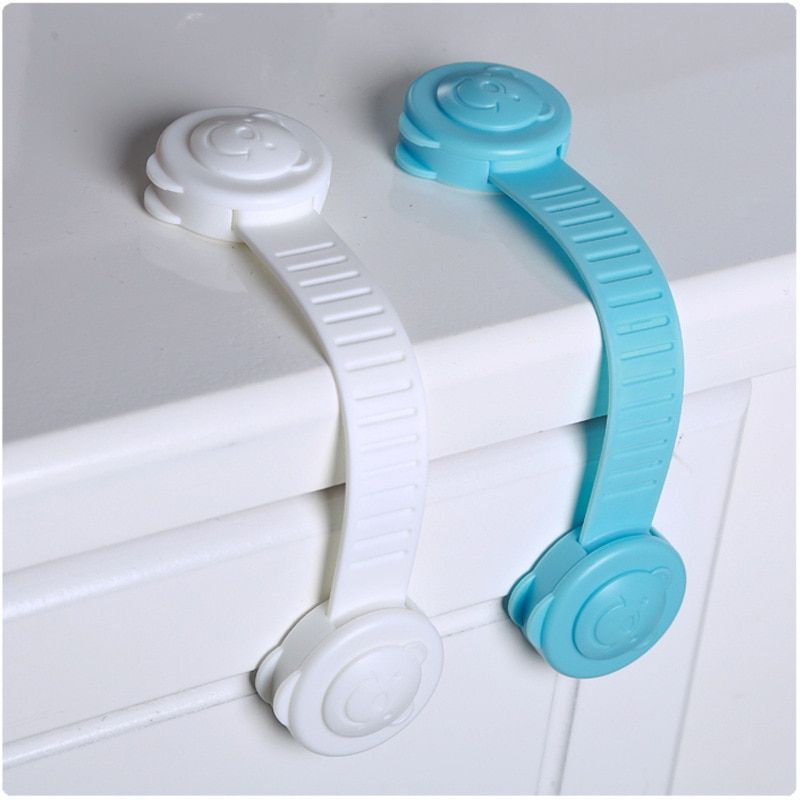 5pcs Baby Newborn Boy Girl Multifunctional Safety Lock Child Kid Box Drawer Cupboard Cabinet Wardrobe Door Fridge Safety Locks
