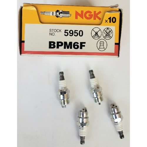 Ngk 5950 Bpm6f Standard Copper Spark Plug - 1pc