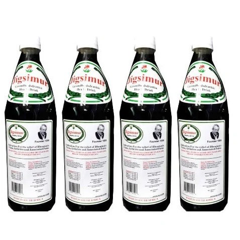 Jigsimur - Natural Health Drink - 750ml - Aloe Ferox - 4 Bottles
