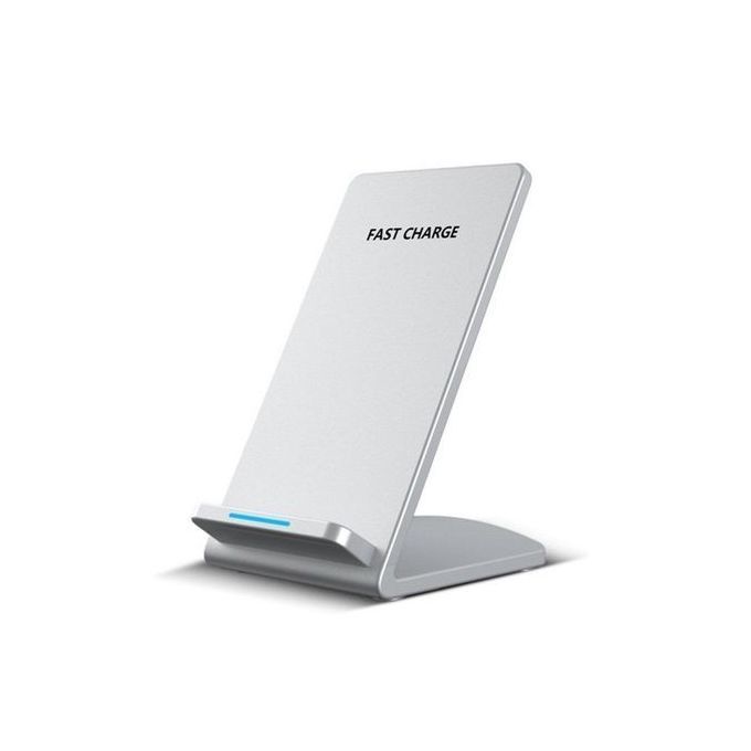 Wireless Charger, Qi Fast Wireless Charger Charging Pad For Samsung Galaxy Note 8 S8 S8 Plus S7 S7 Edge, Standard Charge For Apple IPhone X/8/8Plus - Silverfor IPhone XS Max/X,Samsung Galaxy S9/S9+/Note 9, Google Pixel 3