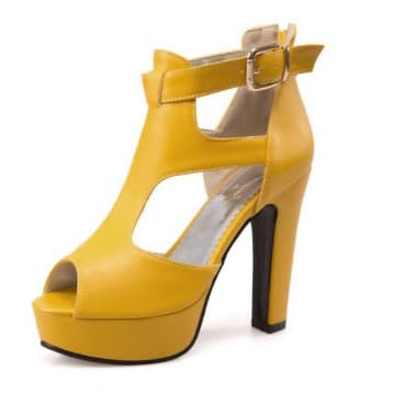 Ankle Belt Platform High Heels Sandals