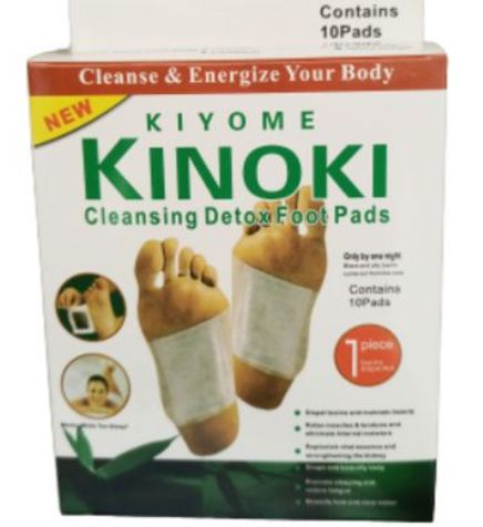 Kinoki Cleansing Detox Foot Pads - 10 Pieces