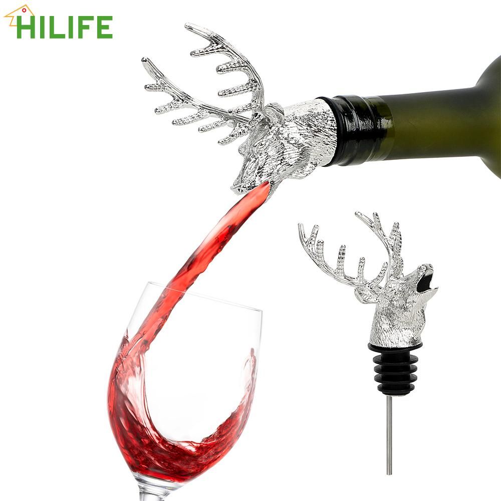 Wine Pourer Bottle Cap Cover Funny Bottle Plug Kitchen Bar