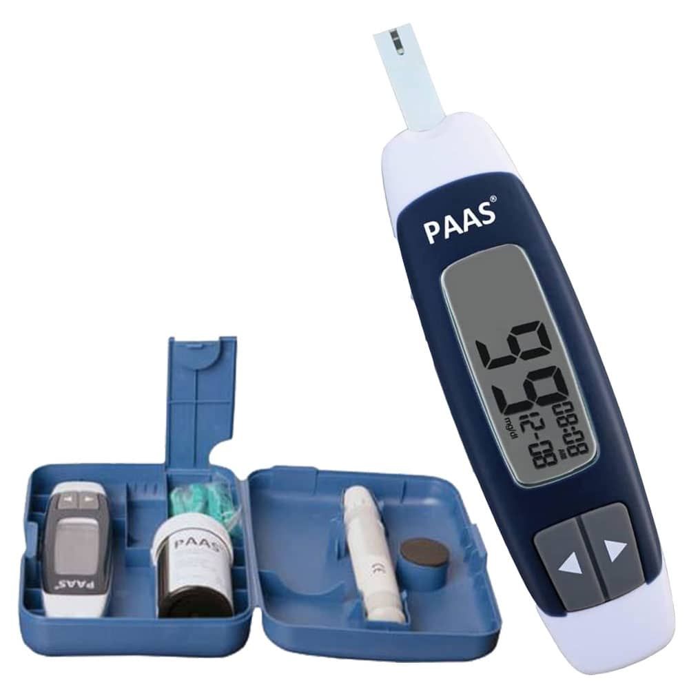 Blood Glucose Meter + 10 Free Strips + 10 Free Lancets