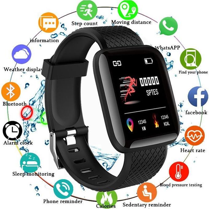 116 Plus Touchscreen Smartwatch For IOS And Android
