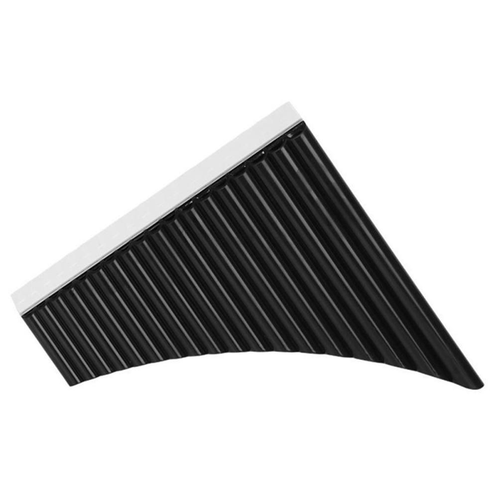 18 Pipes Pan Flute C Key Panpipes Pan Pipes with Mouthpiece Wind Instrument for Students Beginners with Carrying Bag