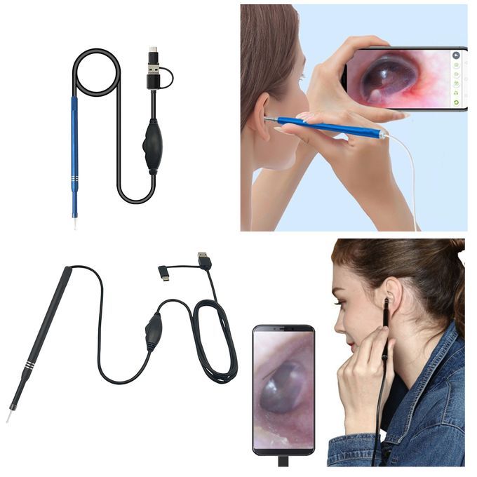 2x Mini Type C Micro USB  Scope Camera For Android Smartphone