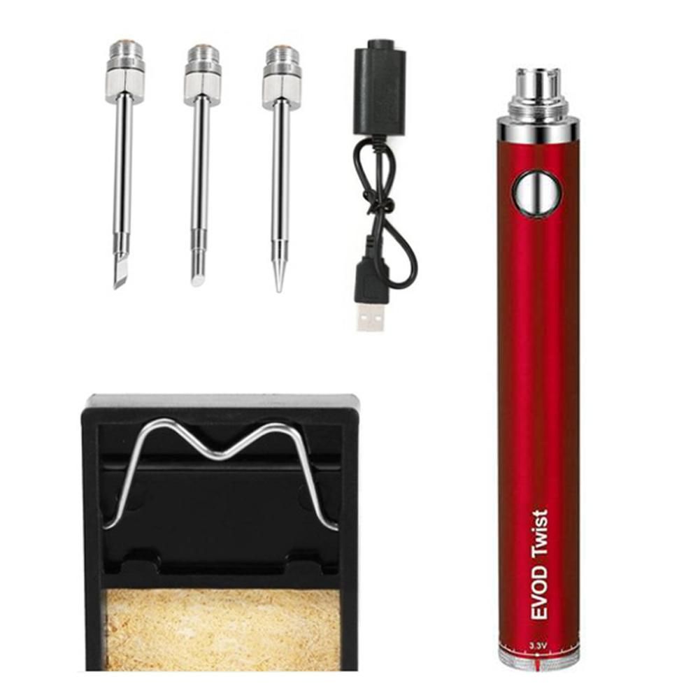 510 Interface 5V 8W Battery-Powered Soldering Iron, with