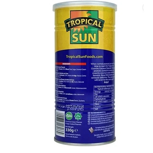 Tropical Sun - Coconut Peanuts - 330g