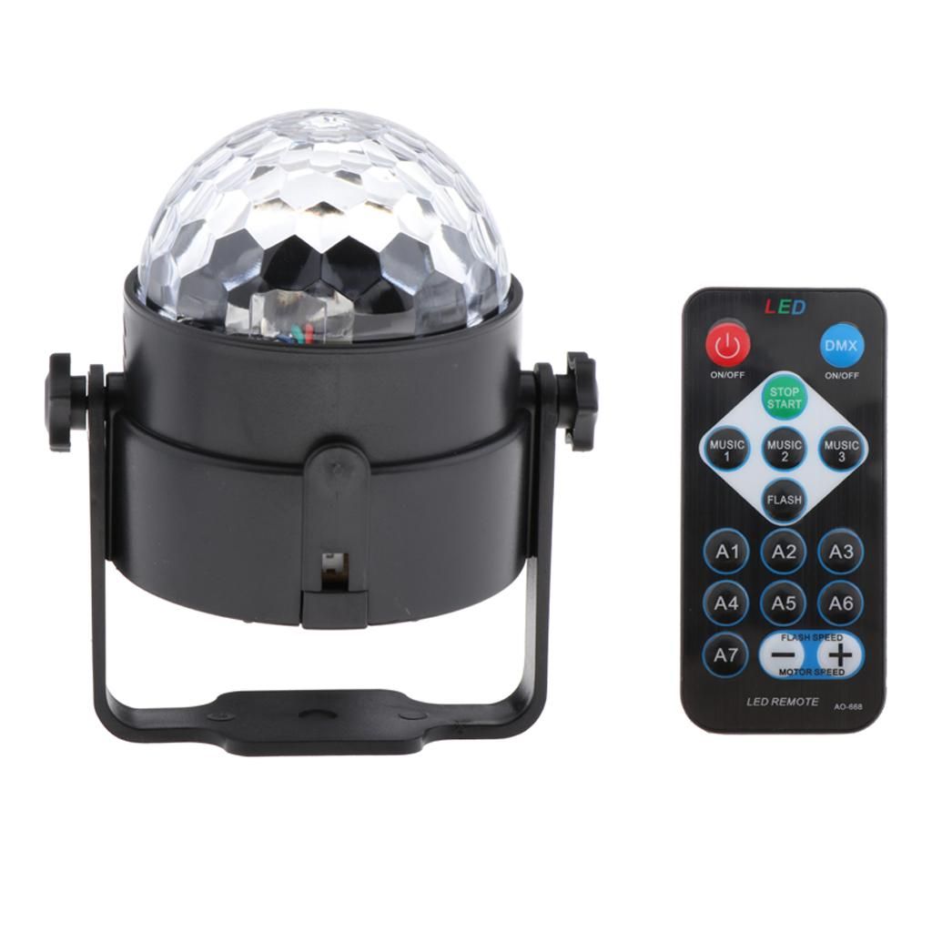 Led USB RGB Lights Magic Ball Colorful Effects Christmas Bar DJ