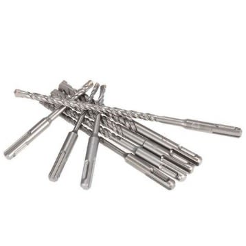 Drill Rotary Hammer Impact Drill Bits - 8 Pieces