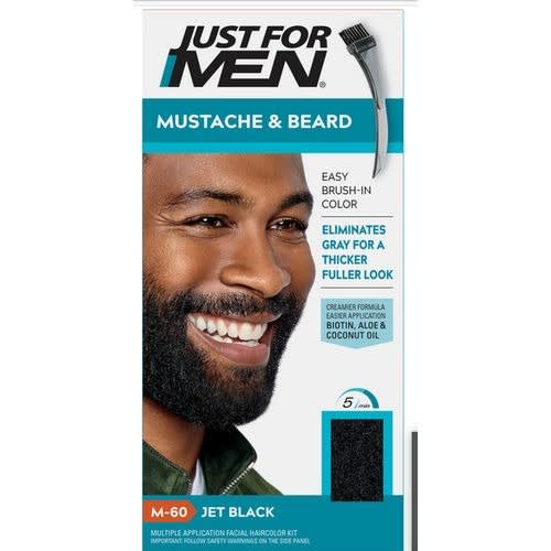Mustache & Beard -  Brush - M 60 - 5g - Jet Black