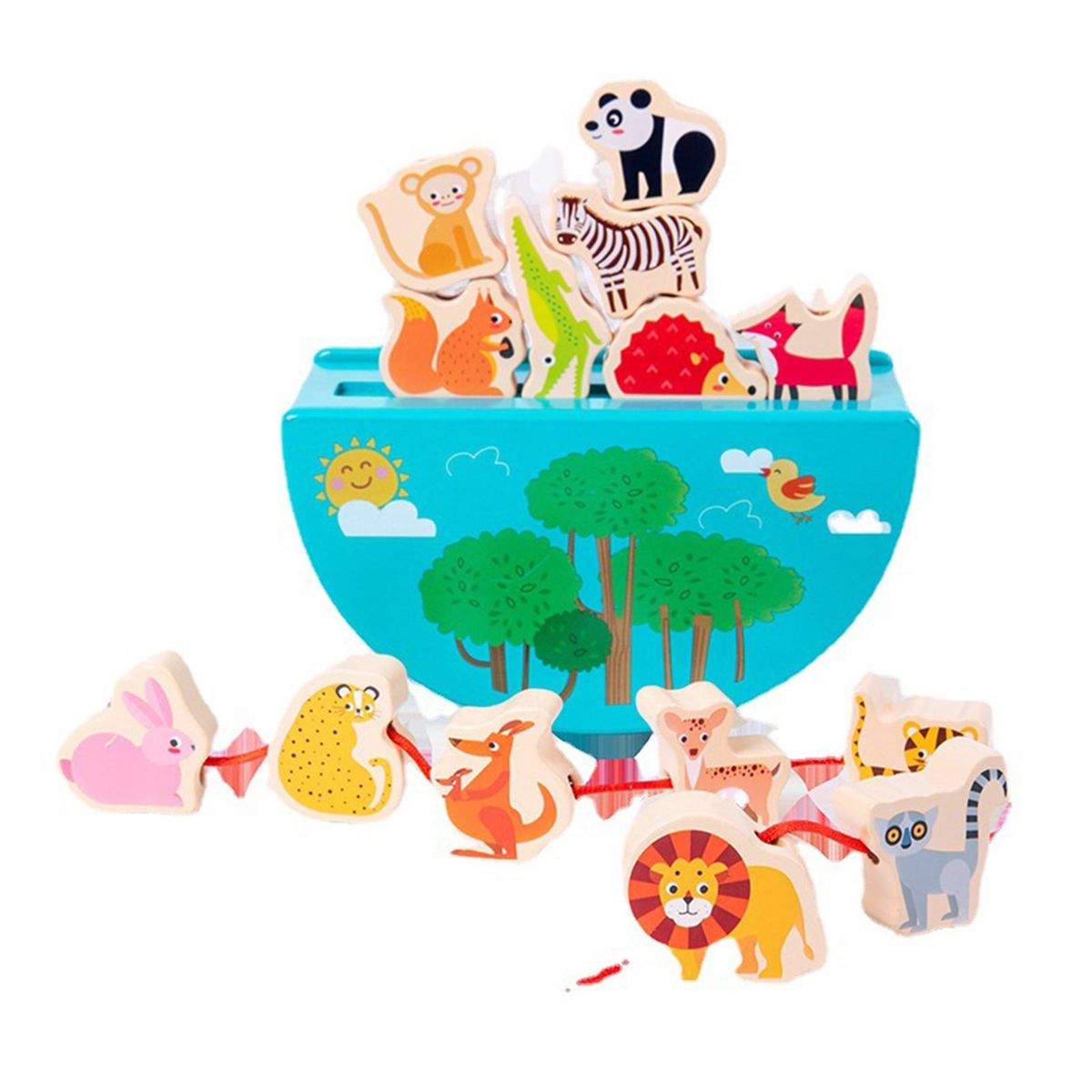 1 Set Building Blocks Fun Stackable Building Blocks