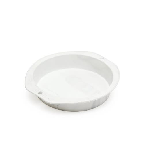 Silicone Round Baking Pan - 27 Cm - White
