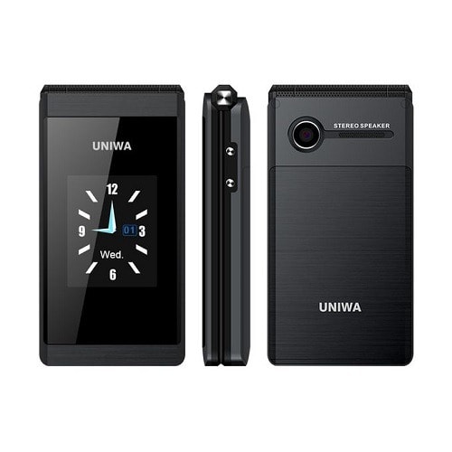 Uniwa X28 Senior Gsm Old Man Flip Mobile Phone Cellphone