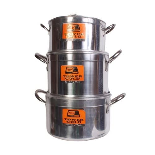 Cooking Pots - 3 Piece Set