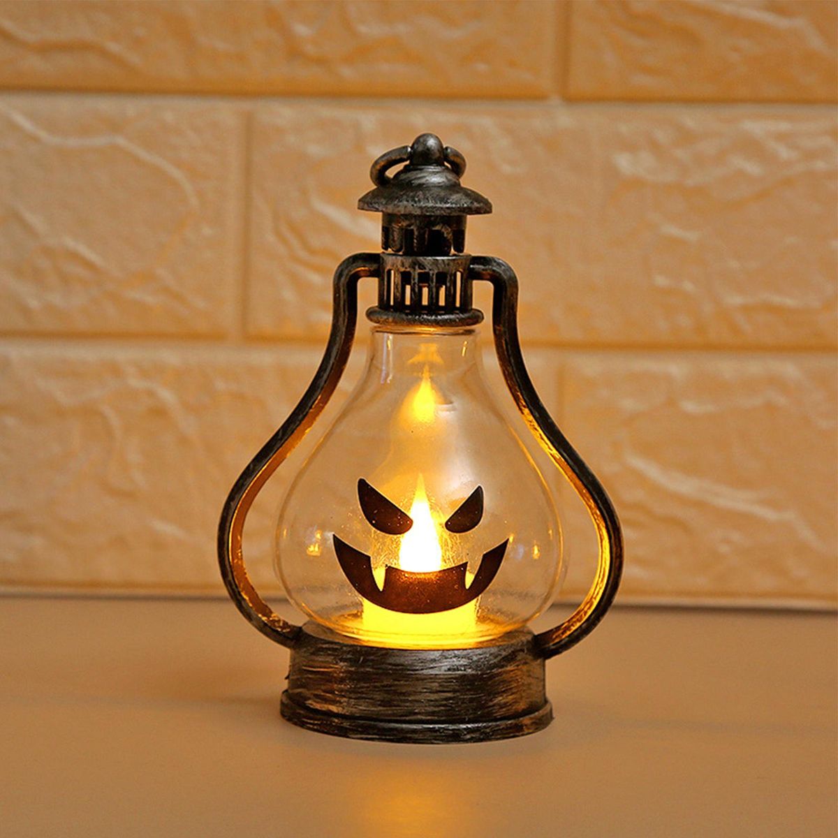 Halloween Pumpkin Lantern Children's Portable  Night Light  Decoration Ornament Props