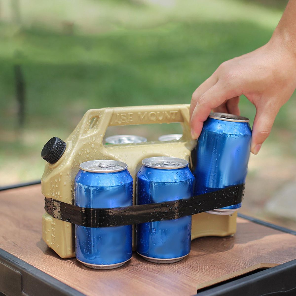 Block Stay Ice Pack For Outdoors Office Khaki