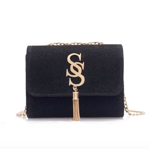 Ladies Shoulder Bag - Black