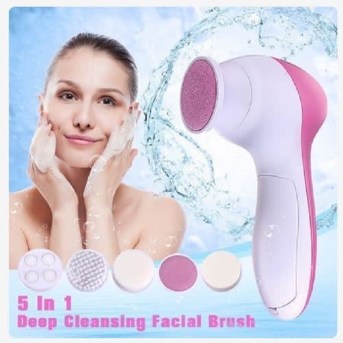 5 In 1 Electric Facial Massaging Brush