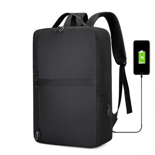 15.6" Smart Backpack - Black