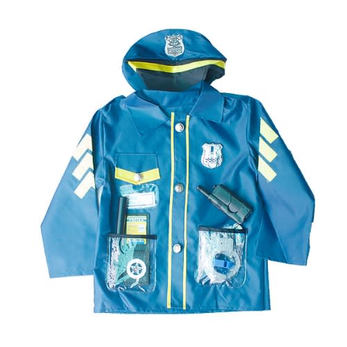 Boys International Police Costume -navy Blue