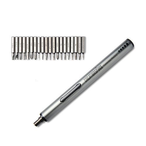 21 In 1 Precision Electric Screw Driver Cordless Power Screwdriver Repair Tool With Lighting