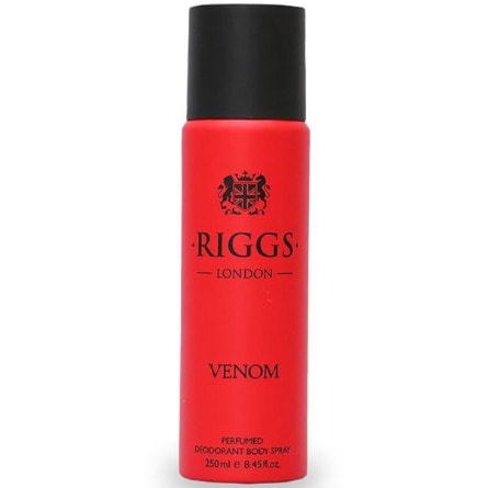 Riggs London Deodorant Body Spray - Venom- 250ml