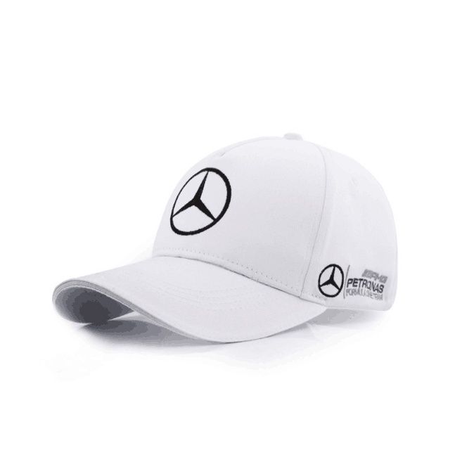 New Embroidery Mercedes-Benz Theme Logo Baseball Cap Amg Big G Hat F1 Racing Mo