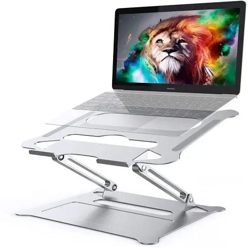 Ergonomic Laptop Adjustable Stand Made With Alloy Aluminum Steel