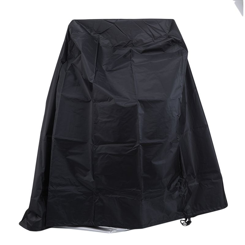 Black Waterproof BBQ Cover Heavy Duty BBQ Accessories Grill Cover Rain Barbacoa Anti Dust Rain Gas Charcoal Electric Barbeque