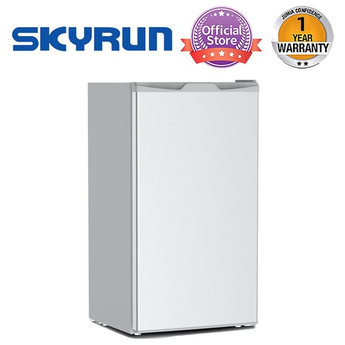 Skyrun 85-Litres Single Door Fridge BCD-90G - Silver
