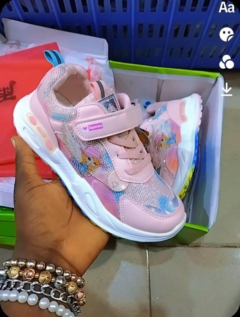 Girls Fashion Sport Sneakers - Pink