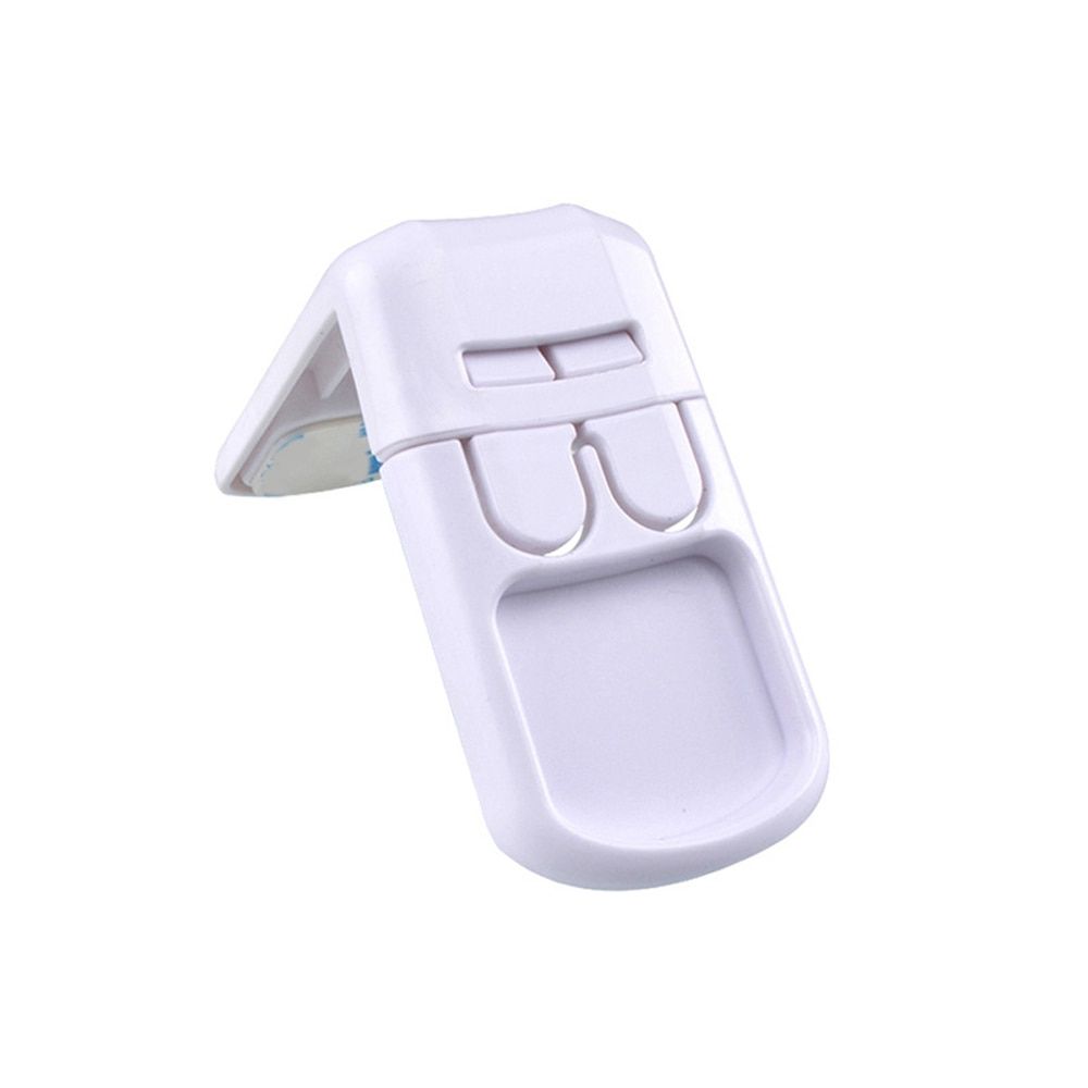 2pcs Plastic Baby Kids Safety Lock Self Adhesive Drawer Cupboard Cabinet Wardrobe Door Fridge Safe Locks Adjustable Baby Care