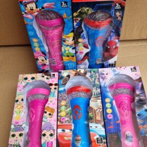 Microphone With Light For Children 1pcs