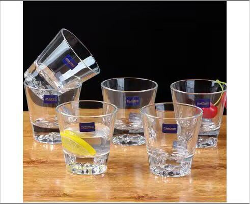 Diamonds Wine Cup Table Decor (6pcs Transparent Cup)