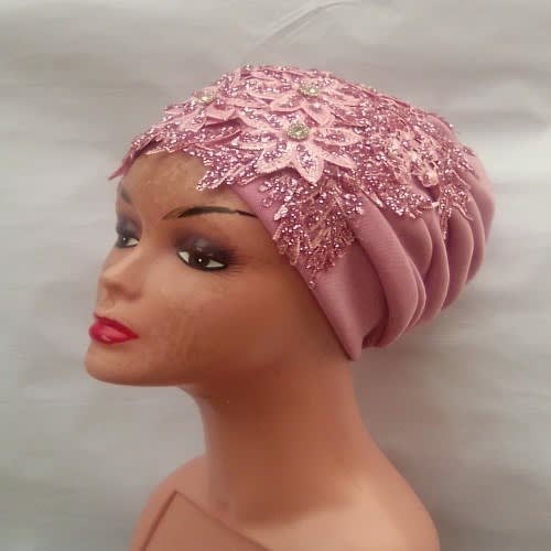 Flowered Turban