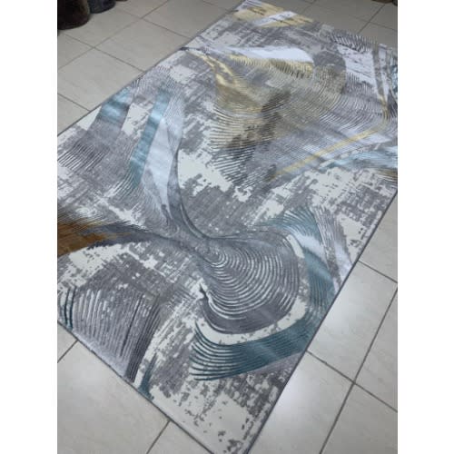 Retro Pattern Multi-turkish Center Rug- 7by10ft