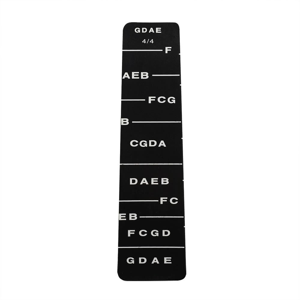 1pcs Fretboard Fingerboard Fret Finger Chart Guide Label Sticker Poster for Full 4/4 Size Violin Fiddle