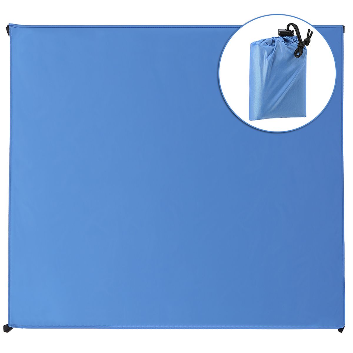 Waterproof Pocket Beach Blanket Lightweight Compact Outdoor