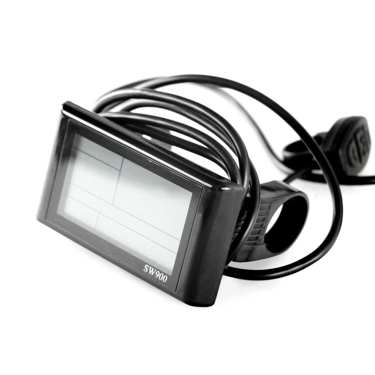 E-bike LCD Display Panel With Speed Distance Time Battery