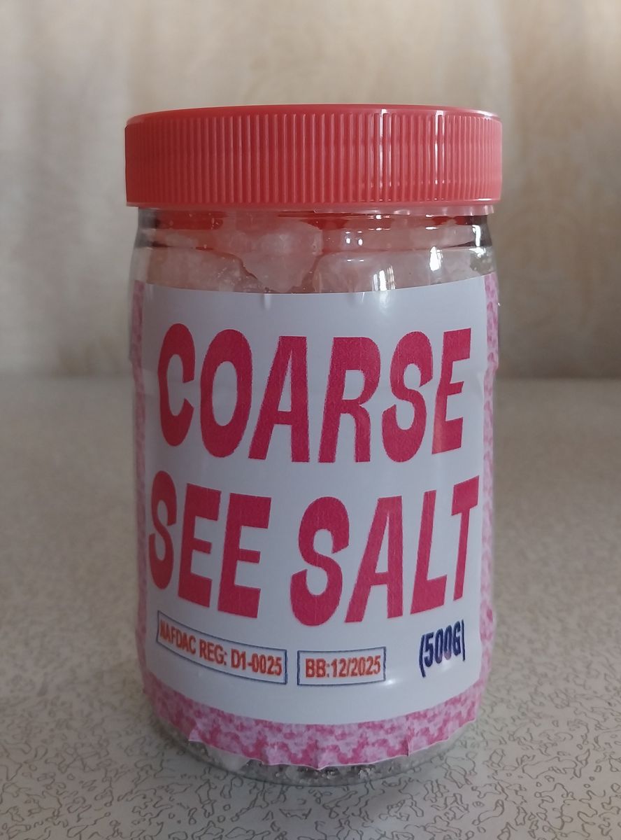 Coarse Sea Salt - 500g