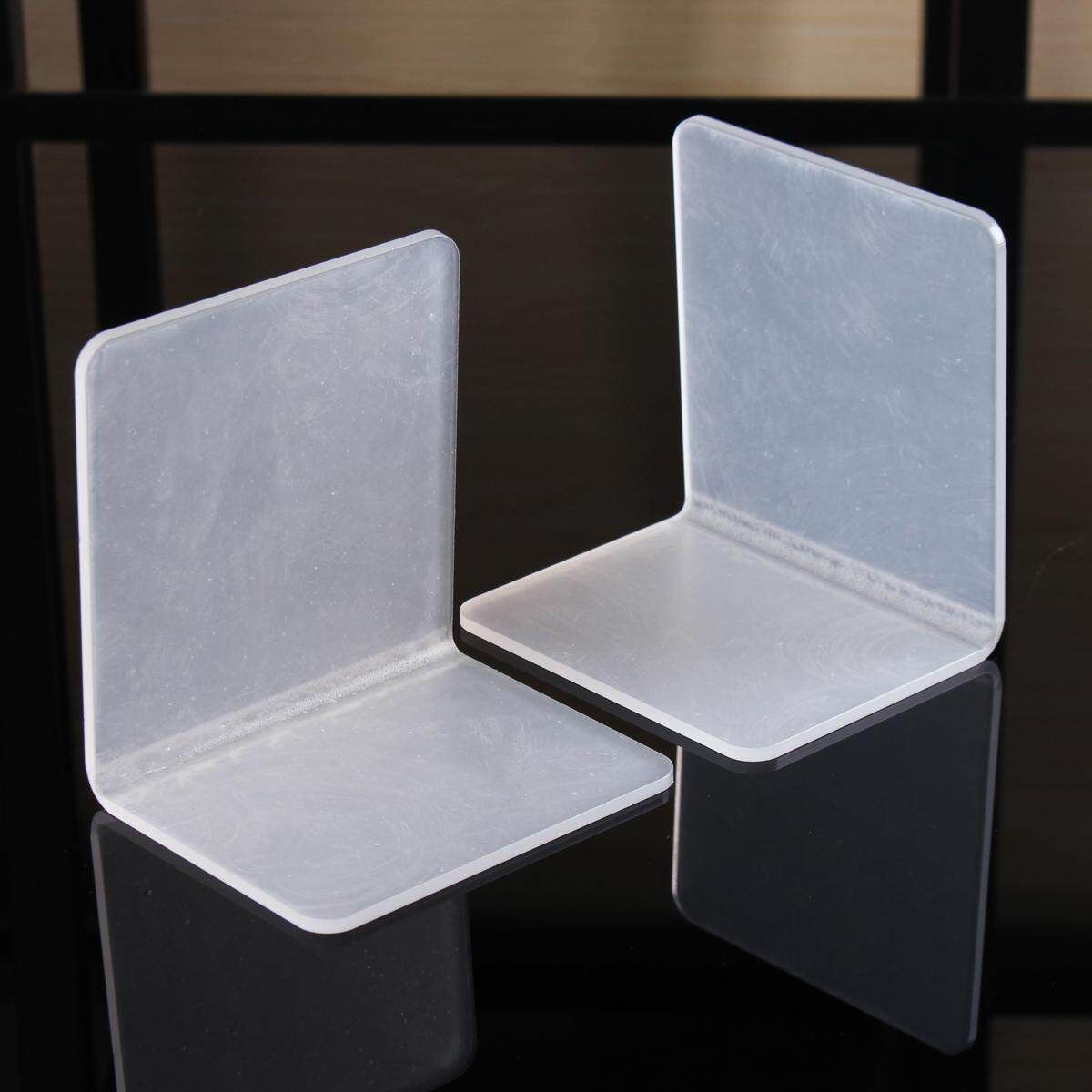 Clear Acrylic Bookends / Bookends Organiser Stand / Office / School / Book End