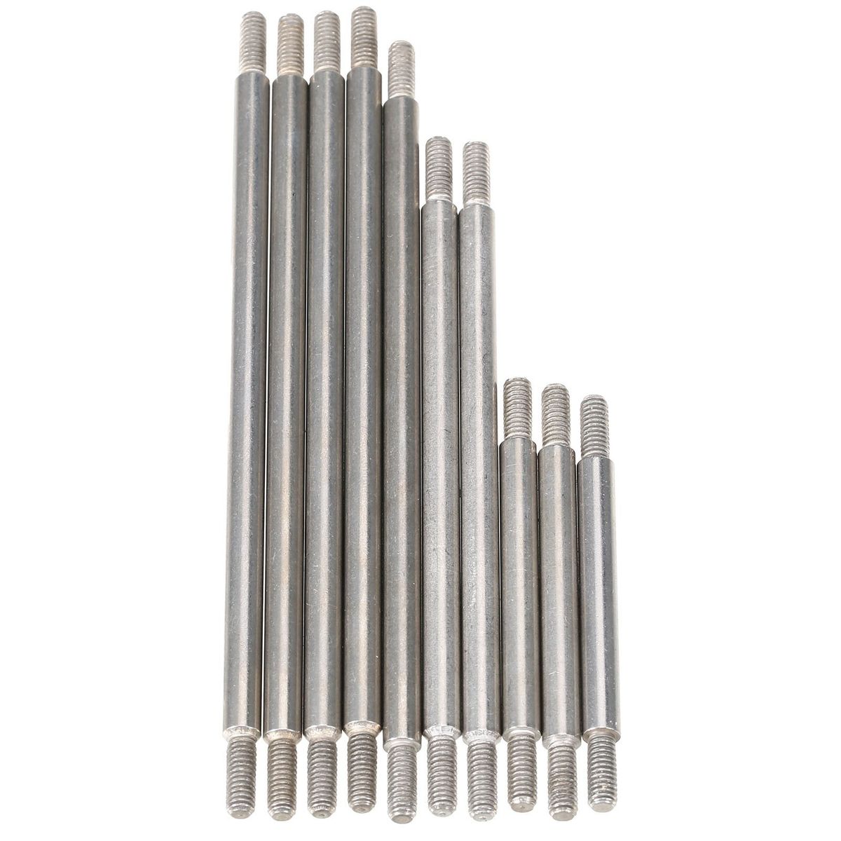 Stainless Steel Pull Link Rods 10pcs/Set For 324mm Wheelbase